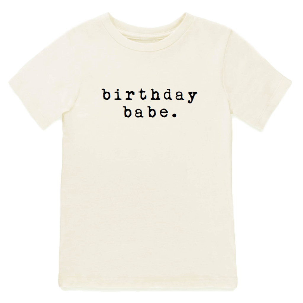 Birthday Babe Organic T-Shirt
