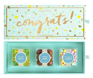 Sugarfina Congrats 3-Piece Candy Bento Box