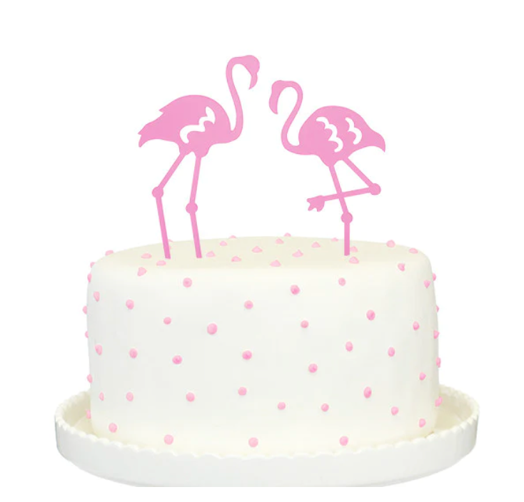 Flamingo Cake Topper