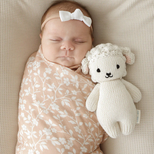 Baby Lamb Cuddle + Kind Doll