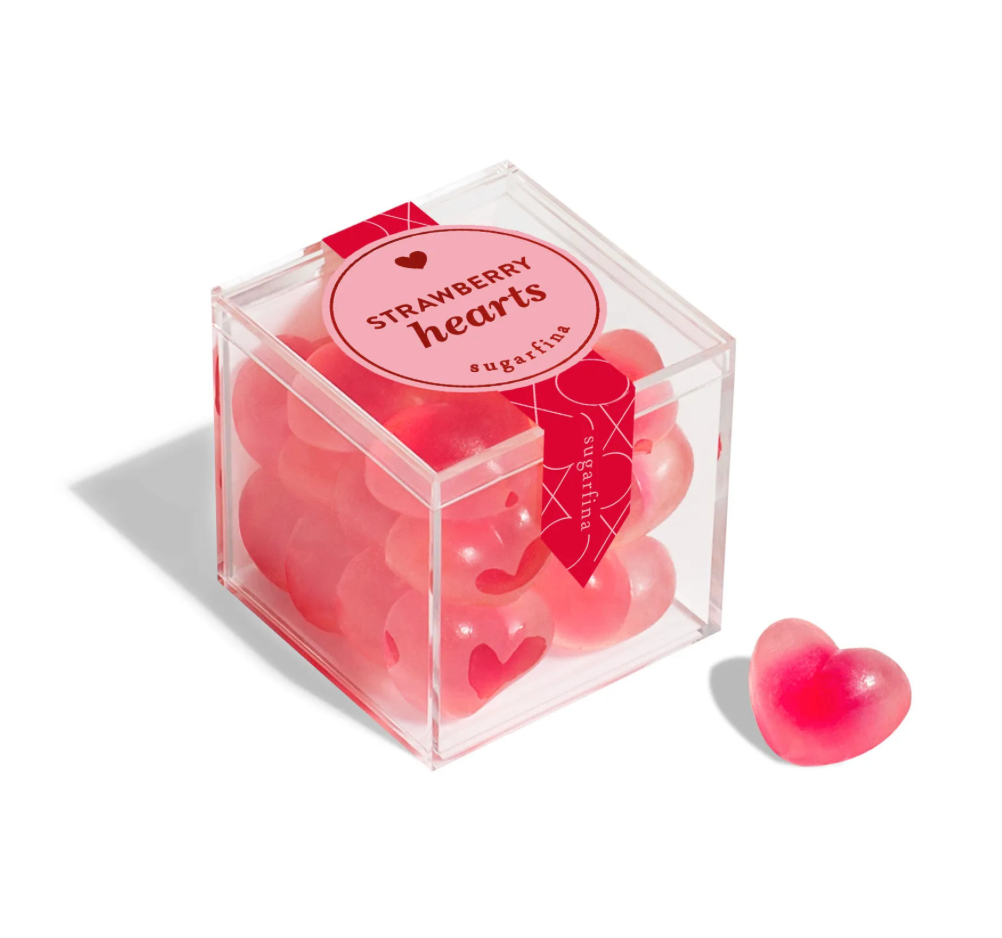 Strawberry Gummy Hearts
