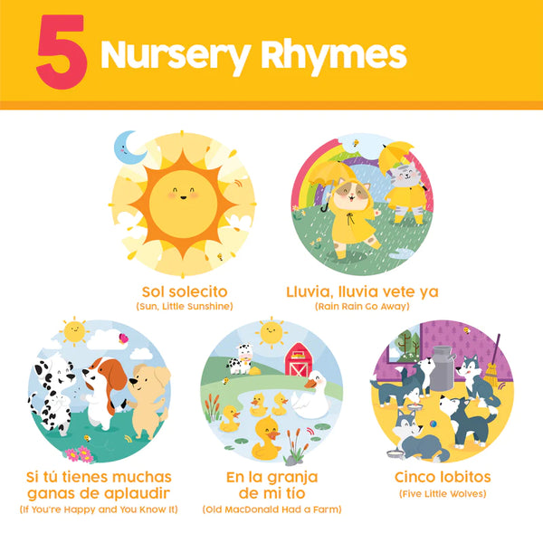 Sol Solecito & Other Nursery Rhymes Bilingual Board Book