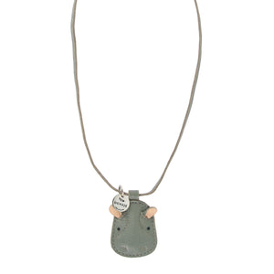 Wookie Hippo Necklace - Little Owly