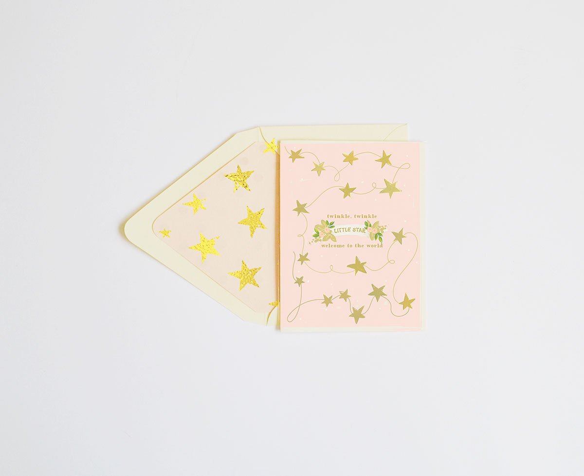 Twinkle Twinkle, Little Star Card - Little Owly