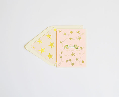 Twinkle Twinkle, Little Star Card - Little Owly
