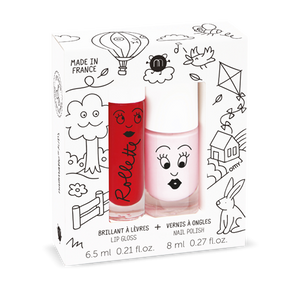 Kids Cottage – Lip Gloss & Nail Polish Gift Set - Little Owly