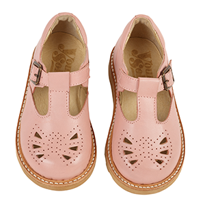 Poppy Baby Leather T-Bar Shoes - Little Owly